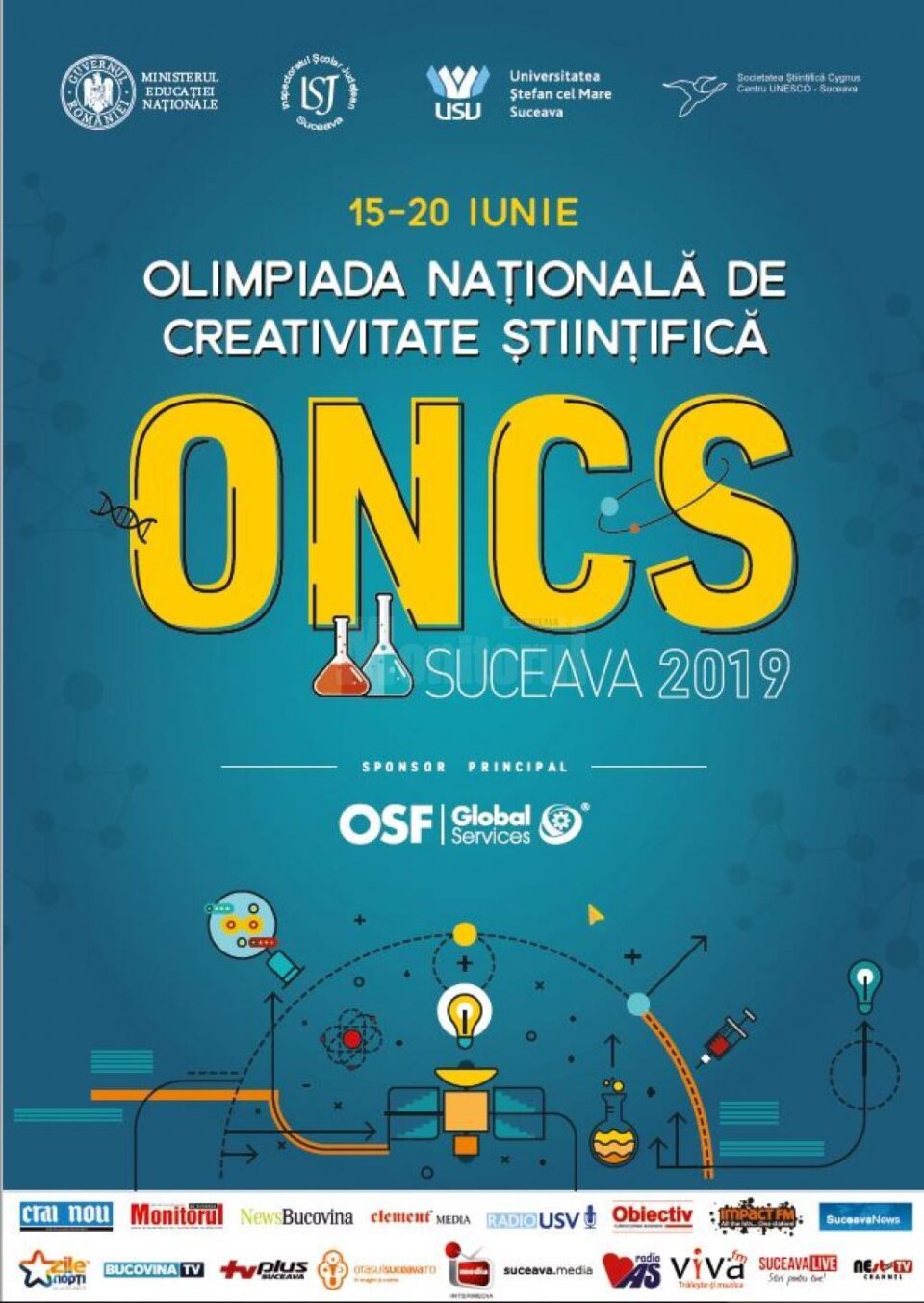 Prima Olimpiadă Națională de Creativitate Științifică se deschide sâmbătă, la Universitatea din Suceava