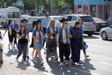 Belșug de bucurie și optimism la Marșul absolvenților 2019 de la Universitatea ”Ștefan cel Mare”