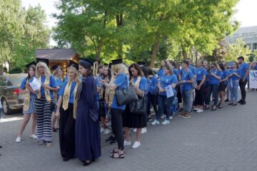 Belșug de bucurie și optimism la Marșul absolvenților 2019 de la Universitatea ”Ștefan cel Mare”
