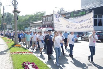 Belșug de bucurie și optimism la Marșul absolvenților 2019 de la Universitatea ”Ștefan cel Mare”