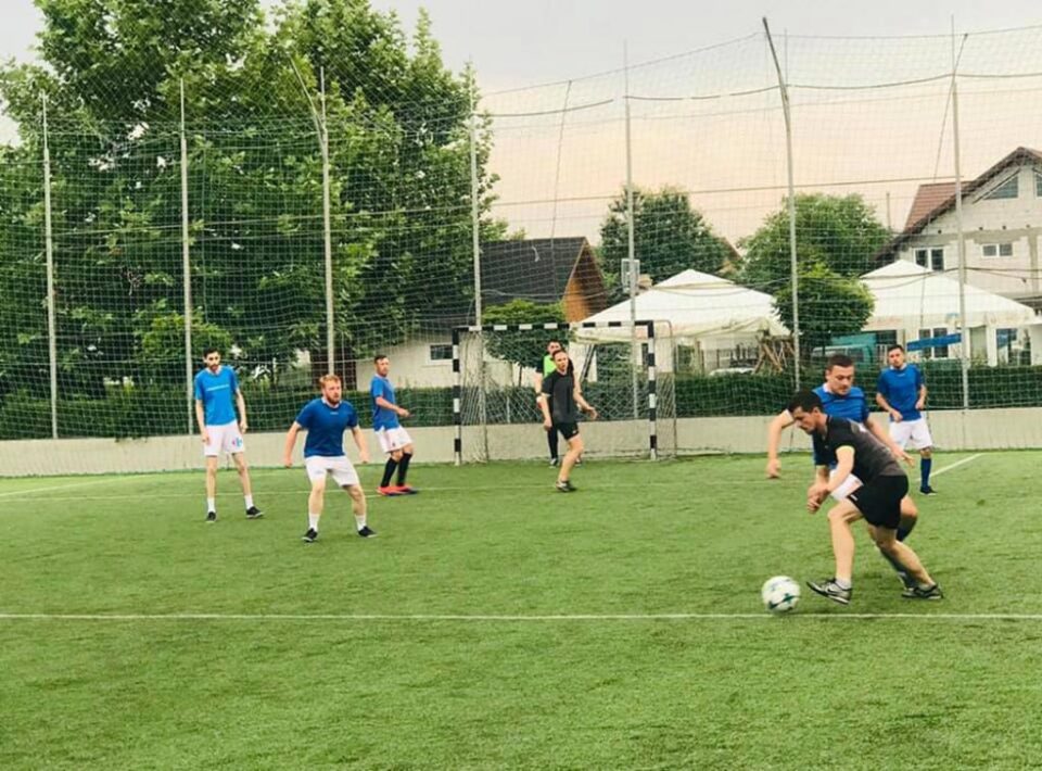 Meciul Carrefour - MIND Software a punctat la capitolul sportivitate