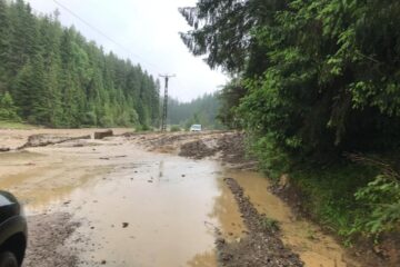 Urmările codului roșu de ploi abundente