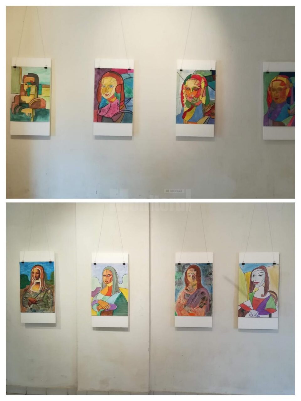 Expoziție colectivă de pictură ”Leonardo da Vinci” a elevilor Școlii Nr. 1 din Gura Humorului