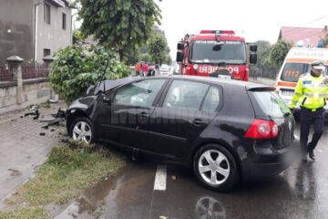 Accidentul s-a soldat cu repercursiuni destul de serioase pentru membri familiei