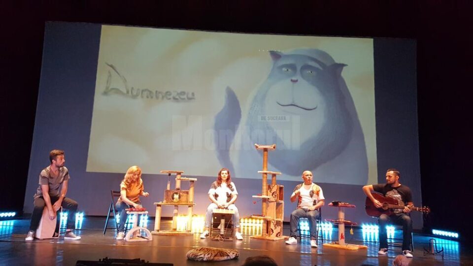 Pisici, un spectacol concert al teatrului sucevean, de mare succes