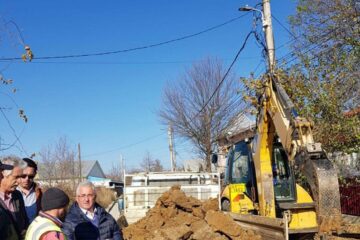 Extinderea gazului metan în Burdujeni Sat a demarat în forță