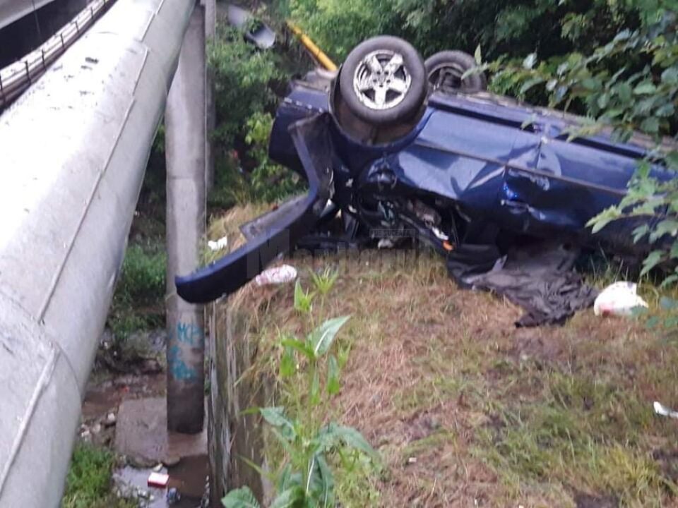 Accident a fost violent