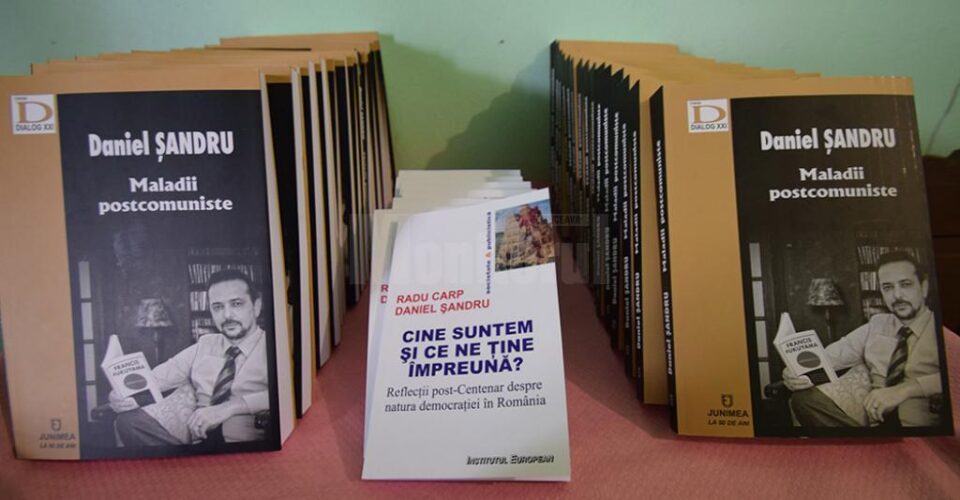 Dublă lansare de carte Daniel Șandru de Ziua Culturii Fălticenene