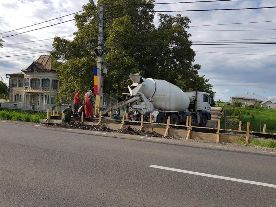 Gheorghe Fron a declarat că mai multe drumuri din Cornu Luncii sunt pregătite pentru asfaltare