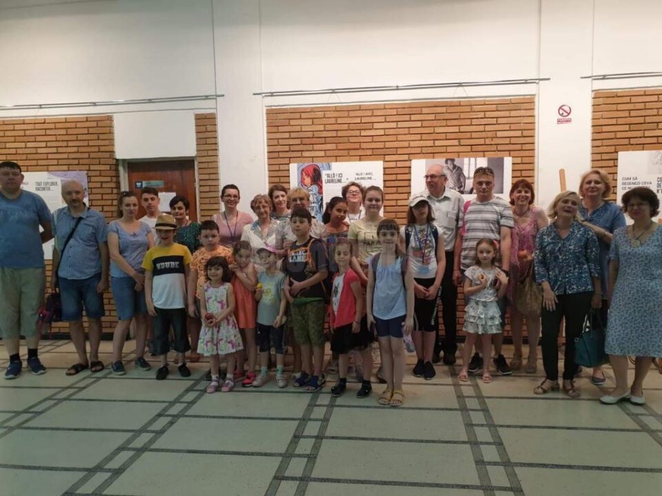 Circa 400 de kg de fructe proaspete, servite copiilor care au vizitat expoziția de benzi desenate „Valerian”