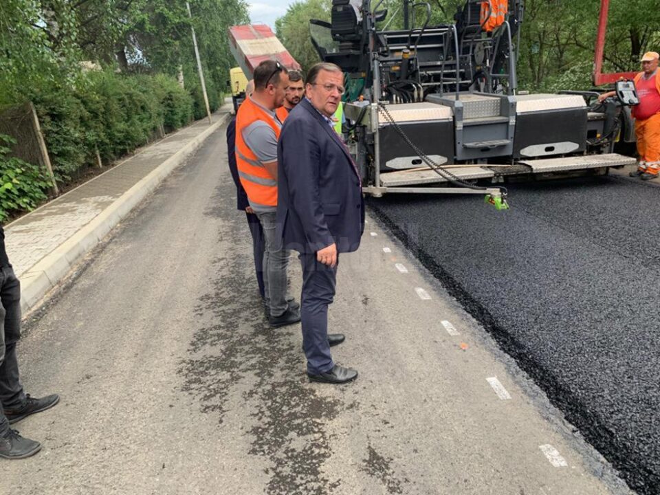 Gheorghe Flutur și Ilie Boncheș au inspectat lucrările care se realizează în Vatra Dornei