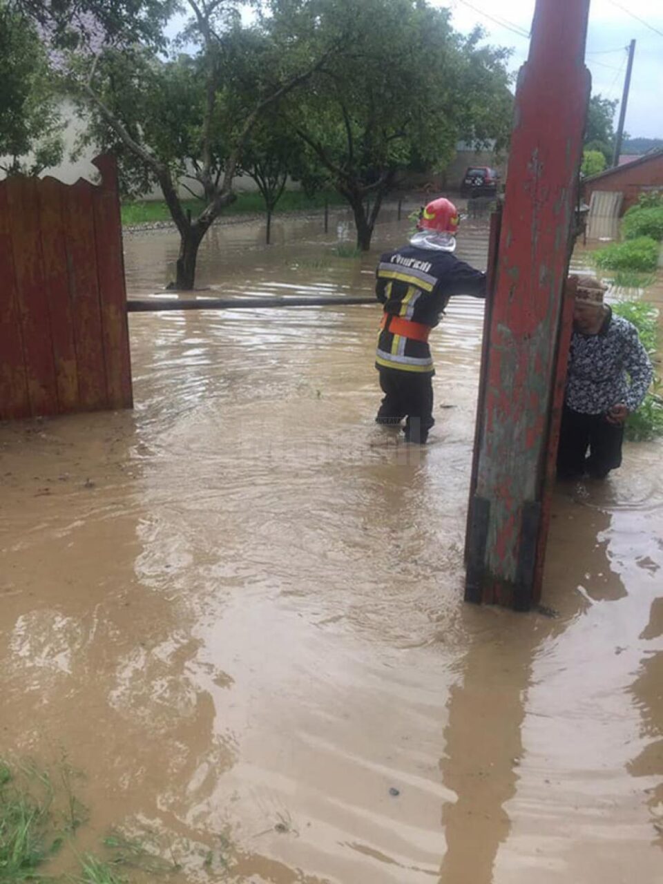 Cod portocaliu de risc de inundații