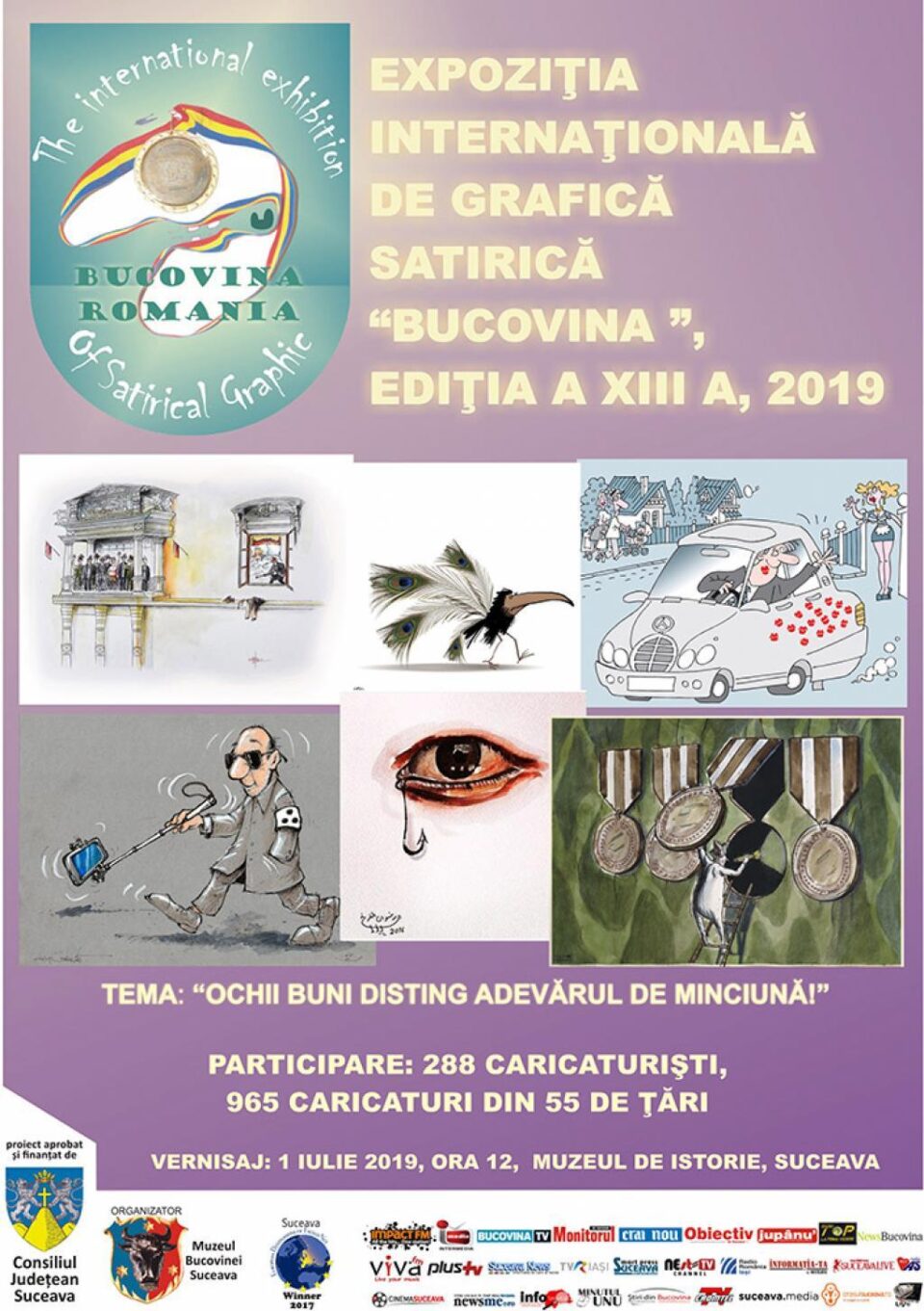 Expoziția Internațională de Grafică Satirică „Bucovina”, ediția a XIII-a