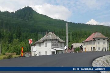 Așa se prezintă acum DN 18 pe raza județului nostru