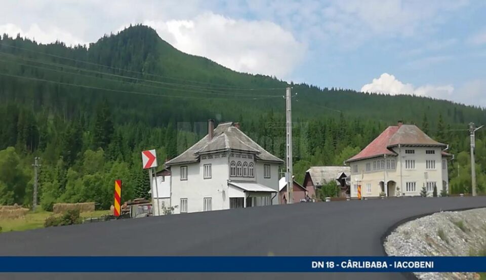 Așa se prezintă acum DN 18 pe raza județului nostru