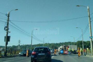 Sensul de mers dinspre Burdujeni spre centru a fost închis în dimineața zilei de 26 iunie a.c