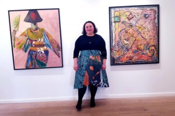 Artistul plastic sucevean Sophia Cristina Lauric a expus recent la Arthill Gallery din Londra