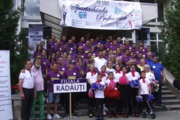 O parte din echipa Spartachiadei