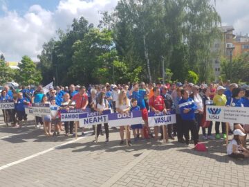 Festivitatea de deschidere a Spartachiadei a avut loc vineri, pe esplanada Universității