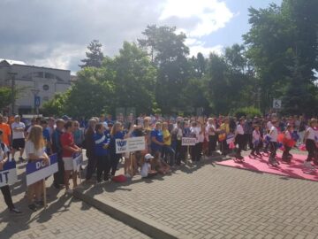 Festivitatea de deschidere a Spartachiadei a avut loc vineri, pe esplanada Universității