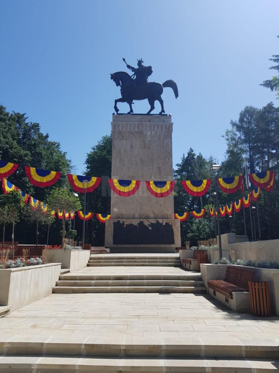 Statuia voievodului Ștefan cel Mare, de la Cetate