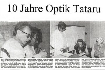 Optik Tataru, în presa din Germania