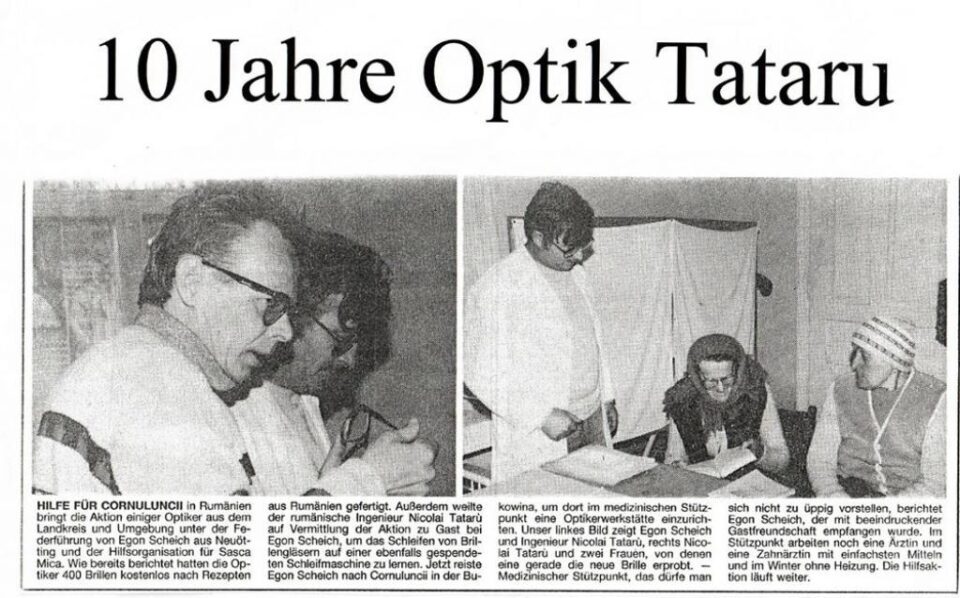 Optik Tataru, în presa din Germania