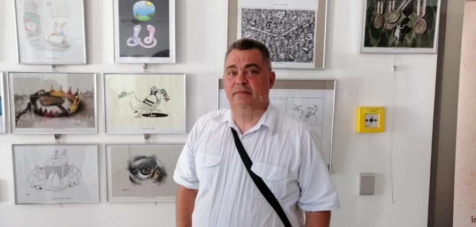 Ovidiu Ambrozie Bortă BOA – caricaturist, organizator și membru al juriului