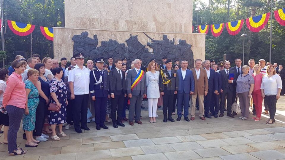 Ceremonialul a avut loc în apropierea Cetății de Scaun