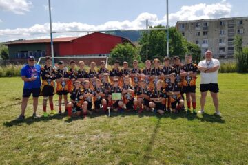 Echipa de rugby juniori sub 14 ani CSS Gura Humorului a câștigat argintul național