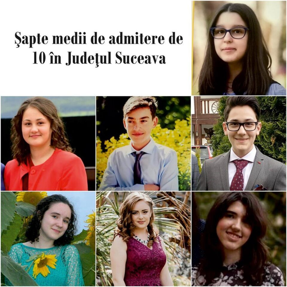 Șapte medii de 10 în județ, însă cei mai mulți elevi vor intra la liceu cu medii de admitere între 7 și 7,99