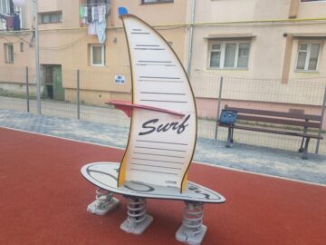 Locul de joaca pentru copii de pe strada Amurgului