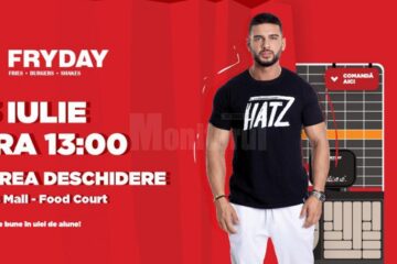 Dorian Popa vine la marea inaugurare a restaurantului FRYDAY!