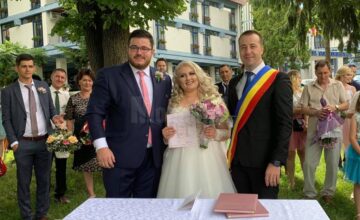 Viceprimarul Lucian Harșovschi a oficiat 21 de căsătorii, unele internaționale, la finele săptămânii trecute