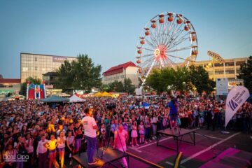 Peste opt mii de spectatori la recitalurile de sâmbătă seară Foto: Doru Clipa
