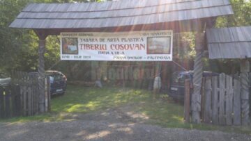 Din acest an, tabăra poartă numele lui Tiberiu Cosovan (jurnalist, scriitor, artist plastic)