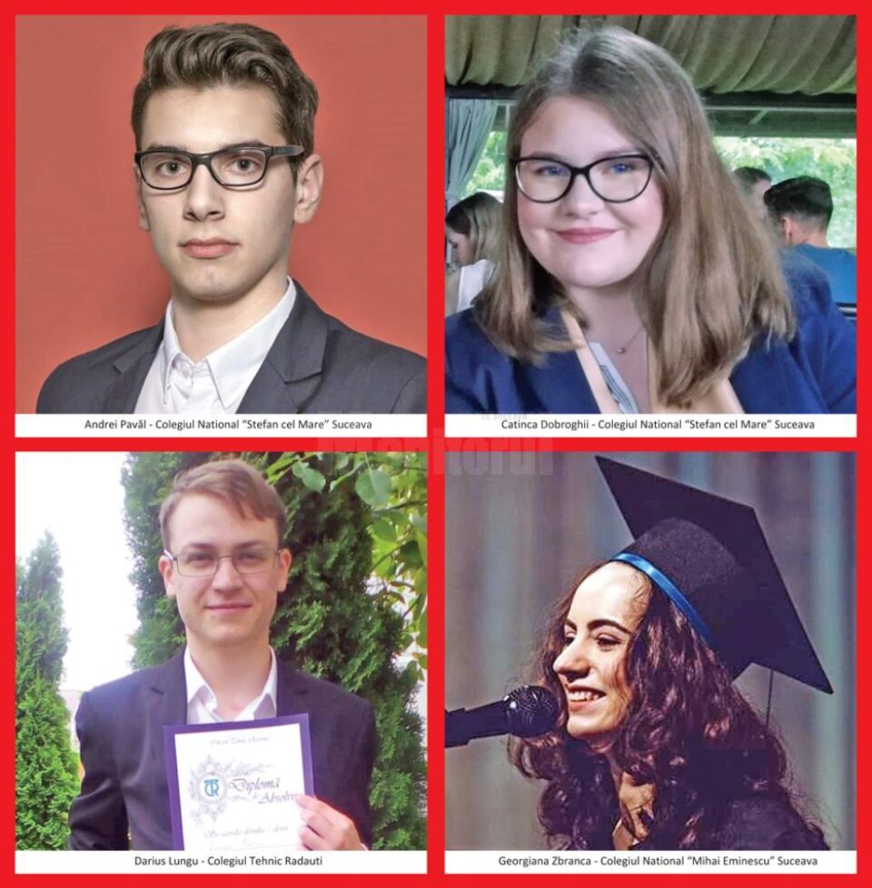 Cine sunt și ce planuri de viitor au cei patru elevi cu 10 pe linie la examenul de bacalaureat