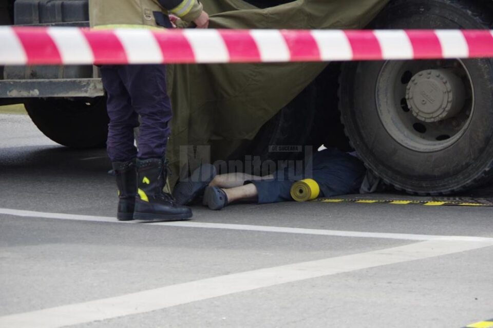 Imagini de coșmar la locul accidentului