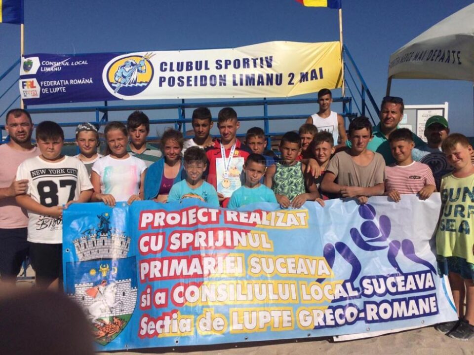 Micii luptători suceveni au participat la naționalele de lupte pe plajă