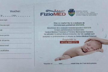 Voucher pentru evaluări de kinetoterapie pediatrică