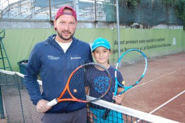 Daniel Isopescu si foarte tanara Maya Rotari evolueaza la Categoria Secundara