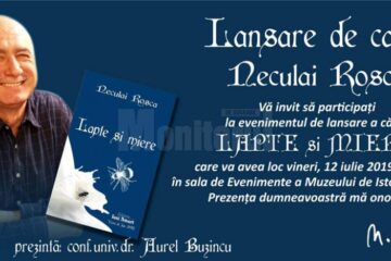 „Lapte și miere” - lansarea celei de-a doua cărți a jurnalistului Neculai Roșca