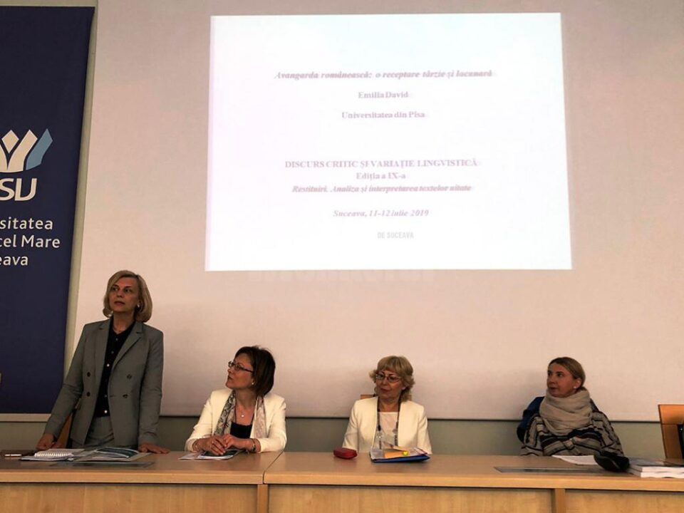 Ediția a IX-a a conferinței „Discurs critic și variație lingvistică”