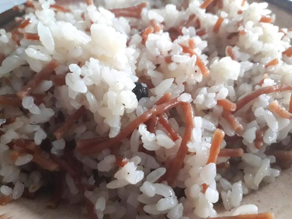 Pilaf turcesc “bob cu bob”. Foto: facebook.com/BucovinaGustoasa