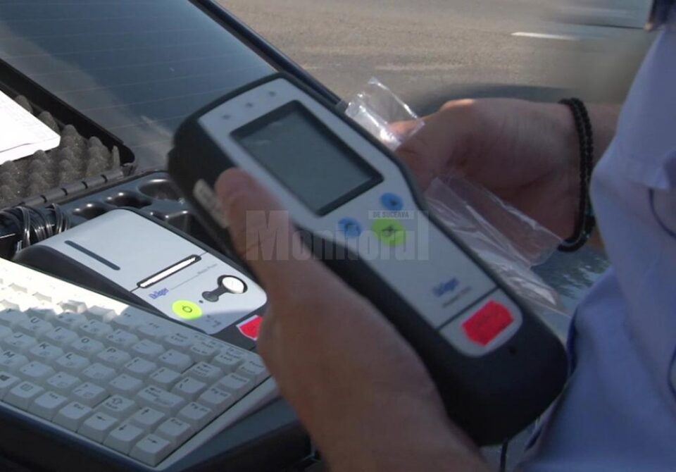 Șoferii suceveni sunt verificați în trafic și cu etilometre, aparate mai precise de stabilire a alcoolemiei