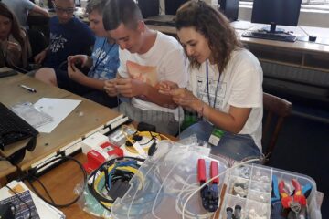 Elevii au putut experimenta la propriu viața de student în cadrul unei școli de vară