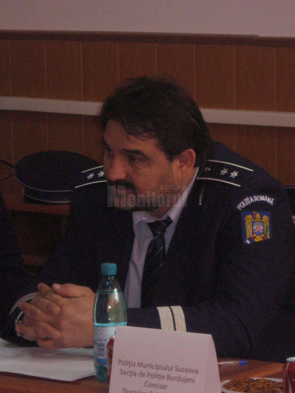 Comisarul-șef Ovidiu Slușariuc a ieșit la pensie