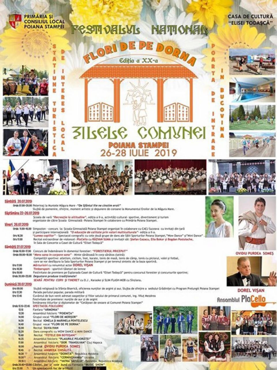 A XX-a ediție a Festivalului Național „Flori de pe Dorna”