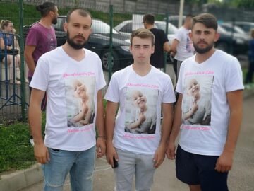 Aproape 10.000 de lei s-au adunat miercuri, la Fălticeni, pentru Eliza-Maria Balica, fetița diagnosticată cu leucemie
