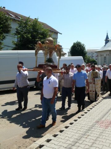 Procesiune religioasă de Sfântul Ilie, la Fălticeni